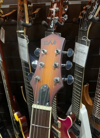 Полуакустическая Гитара Eart Guitar E-325 Tobacco - изображение 10