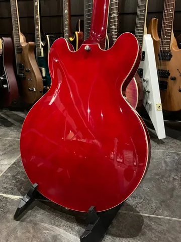 Электрогитара EART 335 Gloss Red - изображение 4
