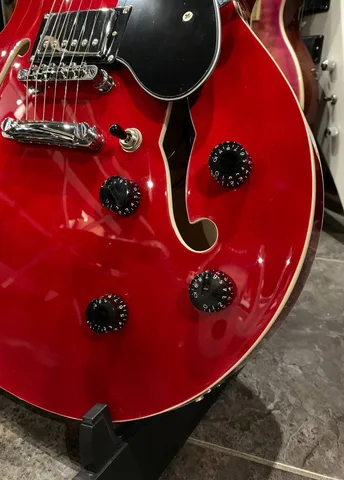 Электрогитара EART 335 Gloss Red - изображение 7