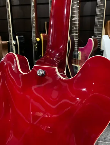 Электрогитара EART 335 Gloss Red - изображение 8