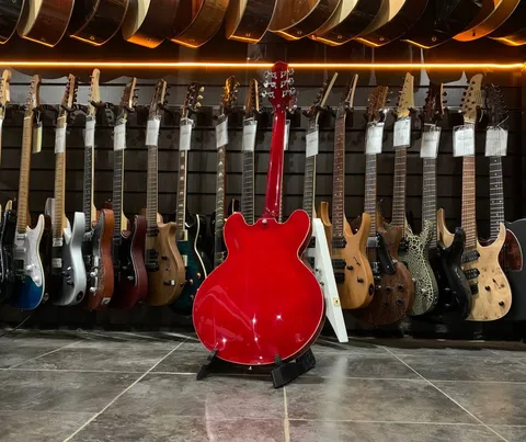 Электрогитара EART 335 Gloss Red - изображение 2