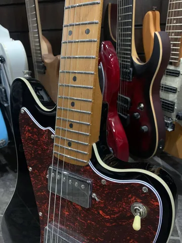 Электрогитара Jet Jaguar JJ-350 BK - изображение 8