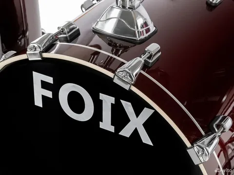 Барабанная установка красная Foix - изображение 5