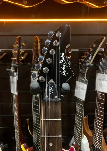 Электрогитара Harley Benton HH Warlock Black - изображение 8
