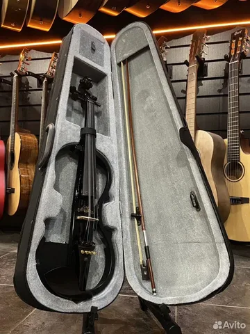 Электроскрипка EVL-05 Black (полный комплект)