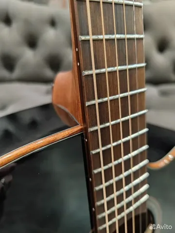 Электроакустическая Гитара LAG T-118D CE-BLK (Массив Красного Кедра) - изображение 6