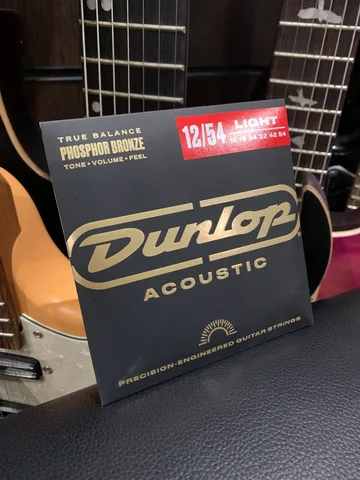 Струны для Акустической Гитары Dunlop 12-54 Light - изображение 2
