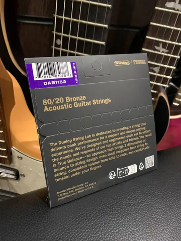 Струны для Акустической Гитары Dunlop 11-52 Bronze Light Custom  - изображение 5