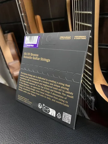 Струны для Акустической Гитары Dunlop 11-52 Bronze Light Custom  - изображение 6