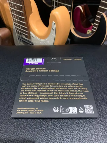 Струны для Акустической Гитары Dunlop 11-52 Bronze Light Custom  - изображение 7
