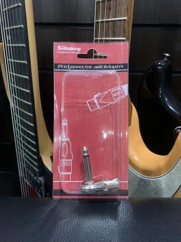 Разъем Soundking Jack Угловой на Кабель 1/4” Male