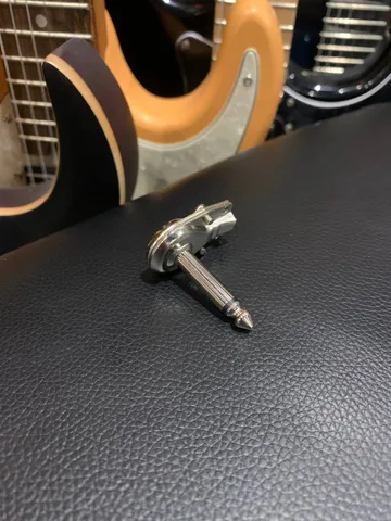 Разъем Soundking Jack Угловой на Кабель 1/4” Male