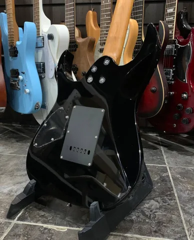 Электрогитара Bosstone SG-6 HHS Black Floyd Rose - изображение 4