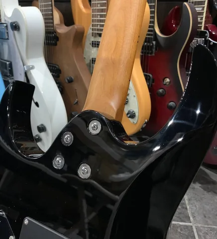 Электрогитара Bosstone SG-6 HHS Black Floyd Rose - изображение 8