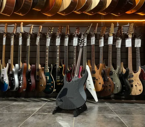 Электрогитара EART Guitar H6-PRO Black - изображение 2