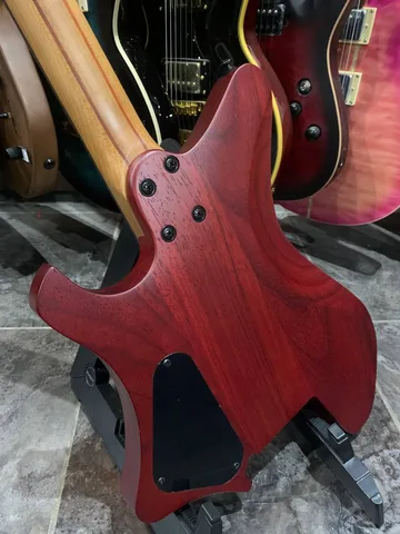 Безголовая Электрогитара Eart Guitar GW2 Headless Blue - изображение 4