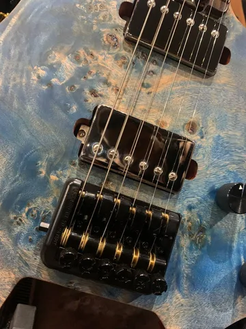 Безголовая Электрогитара Eart Guitar GW2 Headless Blue - изображение 7