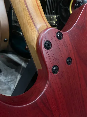 Безголовая Электрогитара Eart Guitar GW2 Headless Blue - изображение 8