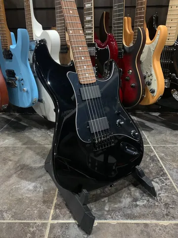 Электрогитара Stratocaster HH Black Gloss
