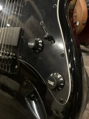 Электрогитара Stratocaster HH Black Gloss