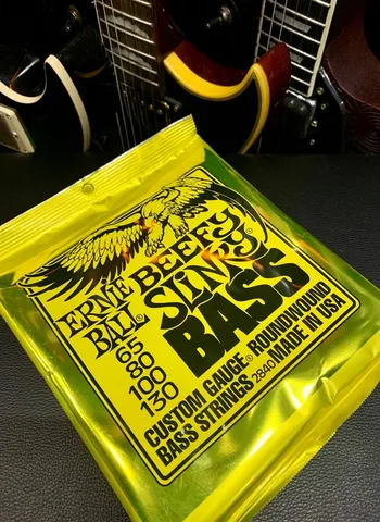 Струны для Бас Гитары Ernie Ball Heavy 65-130 (USA) - изображение 7