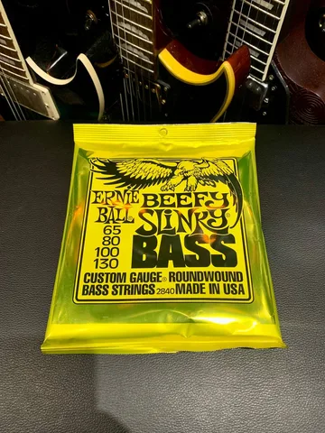 Струны для Бас Гитары Ernie Ball Heavy 65-130 (USA) - изображение 9
